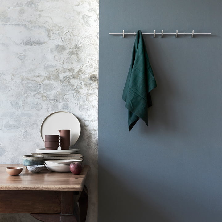 Coat Rack Hakenleiste 70 cm von Moebe in Chrom