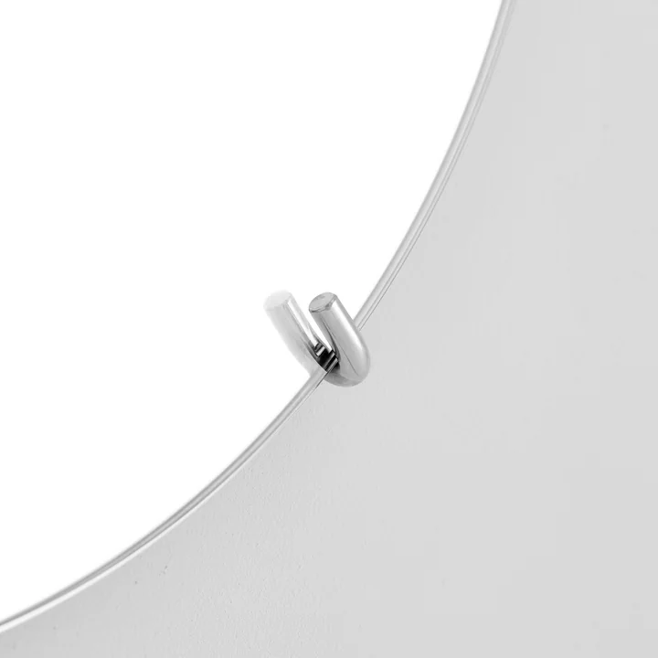 Wandspiegel oval von Moebe in Chrom