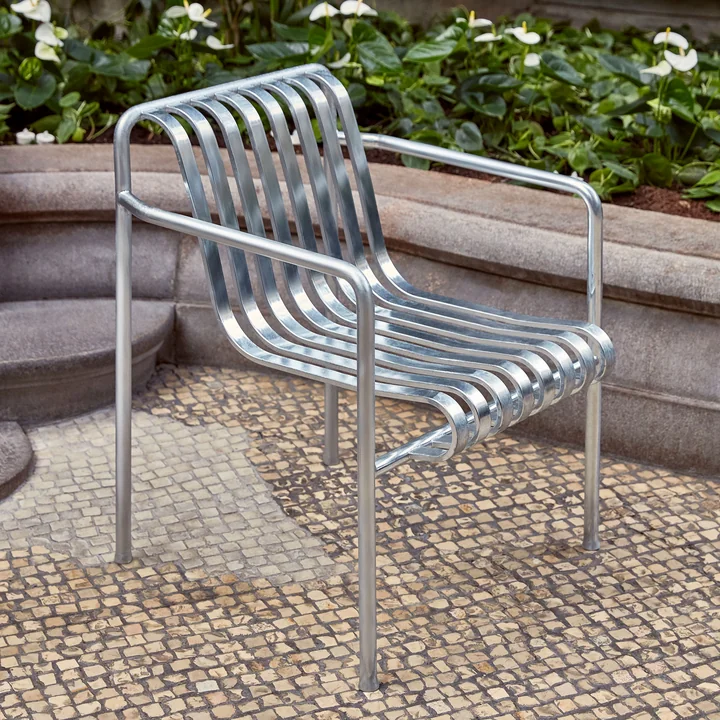 Palissade Dining Armchair von HAY hot galvanised