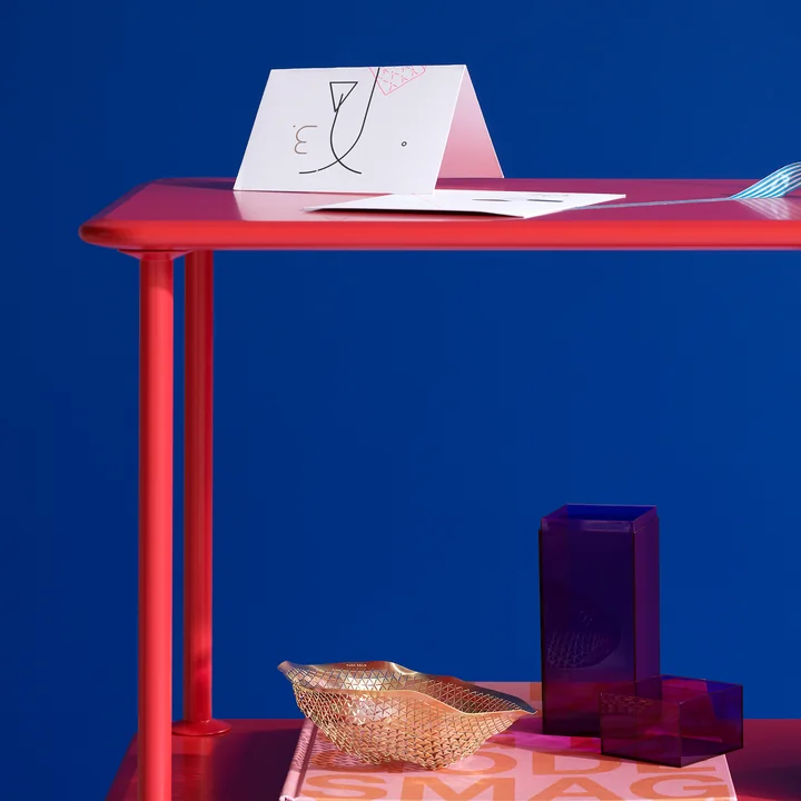 Free Regalmodul von Montana in china red