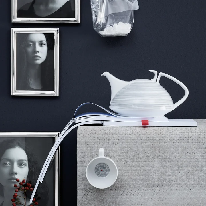 TAC Teekanne klein von Rosenthal in stripes 2.0