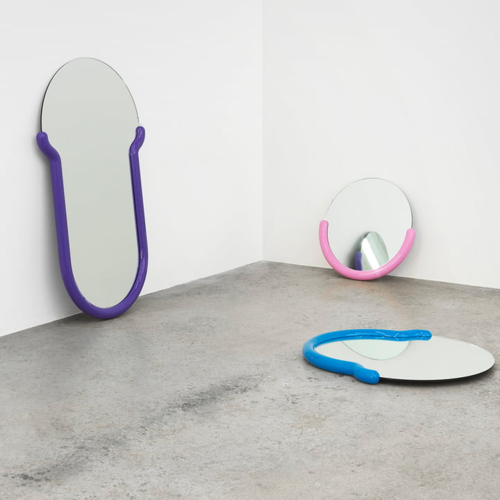 Bogin Wandspiegel von Normann Copenhagen in verschiedenen Varianten