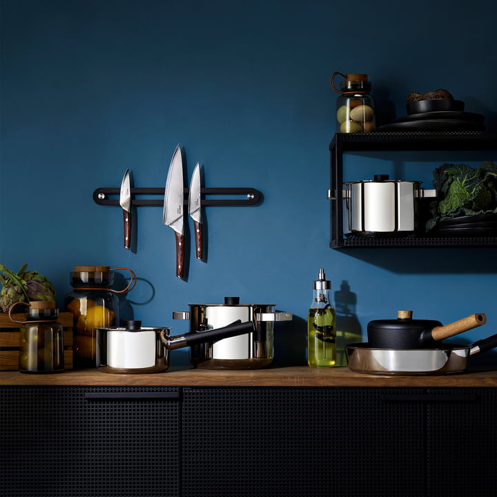 Nordic Kitchen Stilkasserolle und Silhouette Aufbewahrungsglas von Eva Solo