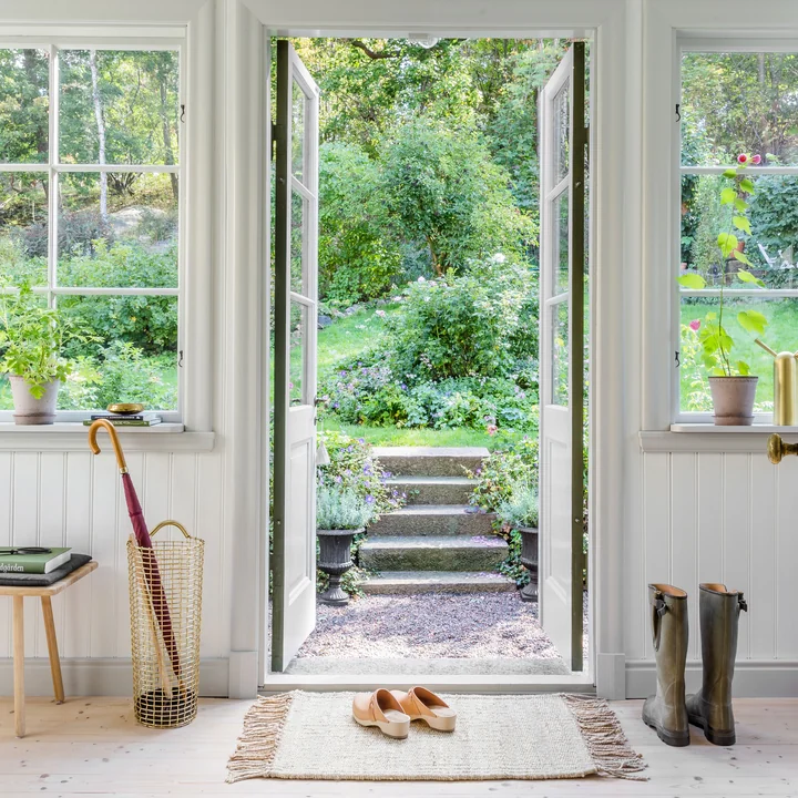 Umbrella Bin von Korbo in Messing