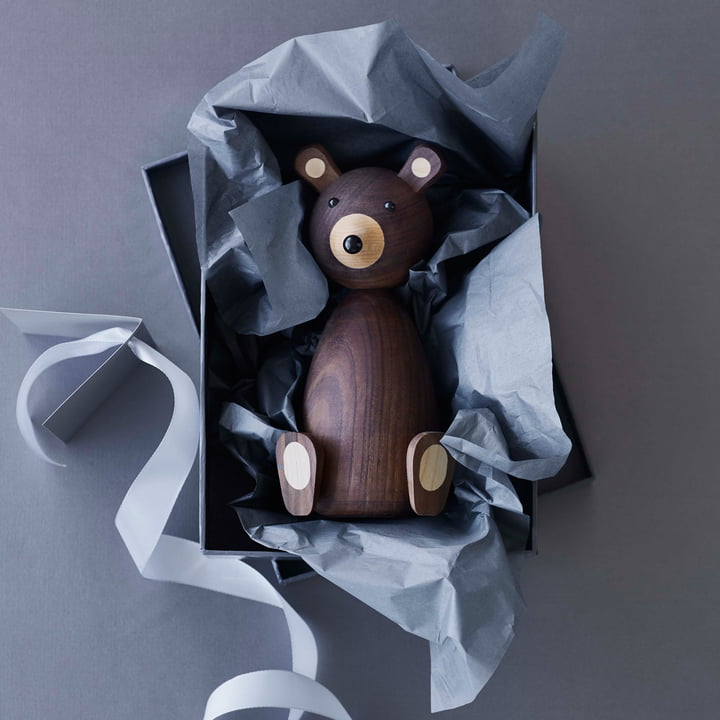 Bär Holzfigur von Lucie Kaas