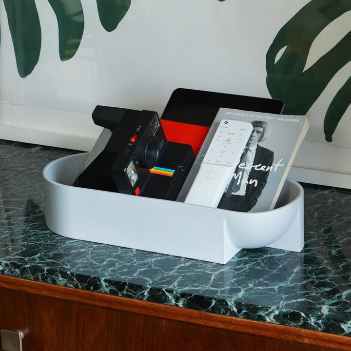 Kuru Schale 370 x 75 mm von Iittala in hellgrau