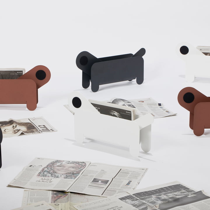 Frederik Roijé - Paper Pet Magazinhalter