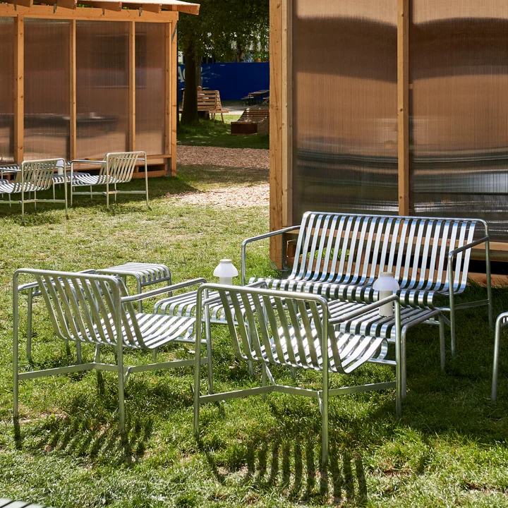 Palissade Serie und PC Portable LED Leuchte von HAY