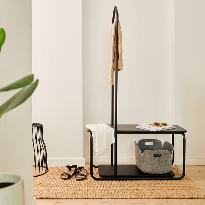 R50 Garderobenständer mit Bank von yunic