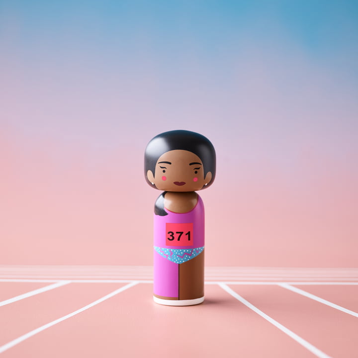 Sketch Inc. Holzfigur H 14,5 cm Flo-Jo von Lucie Kaas