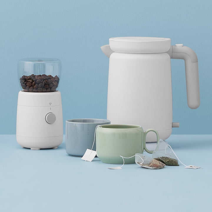 Die perfekte Ergänzung zur Foodie Kaffeemühle: der Wasserkocher von Rig-Tig by Stelton 