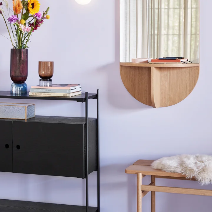 Stilvoller Flur im skandinavischen Look