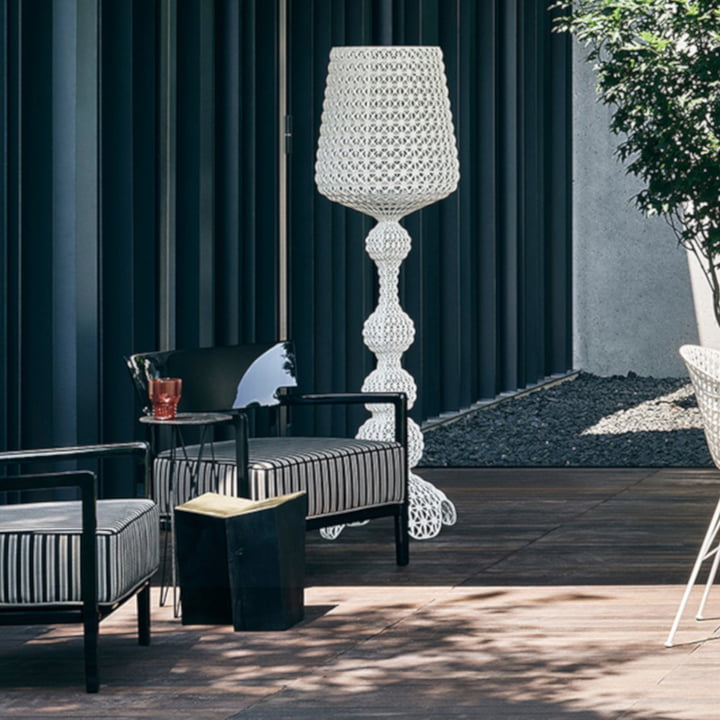 Outdoor-Lounge mit Kartell