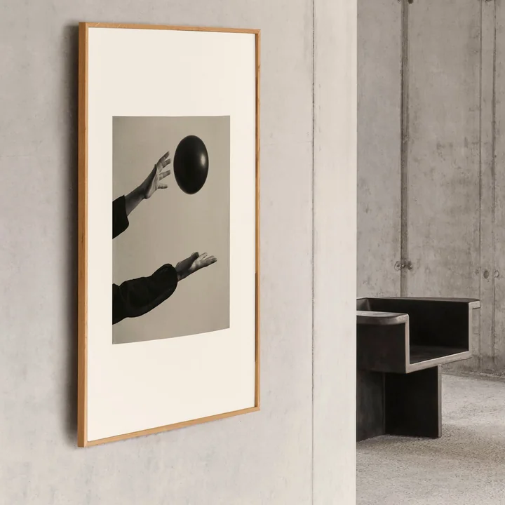 Stilvolles Designerposter im Monochrom-Look