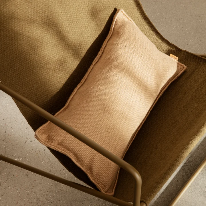Das Desert Kissen von Ferm Living ist bequem und schont die Umwelt