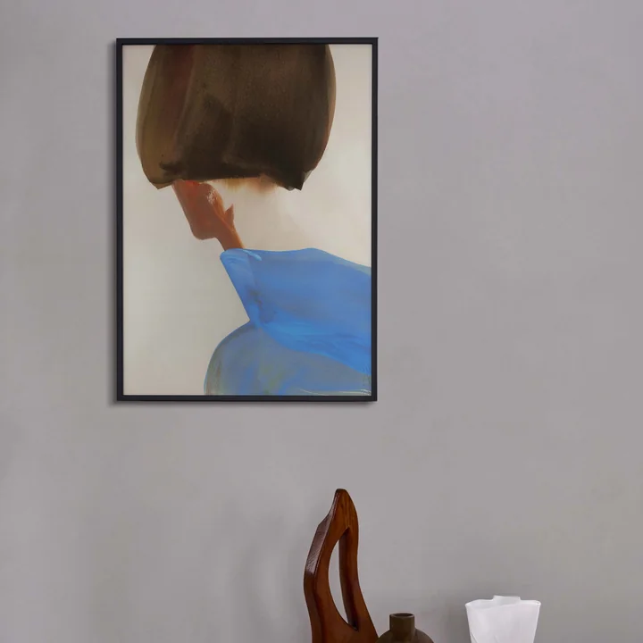 Das charaktervolle The Blue Cape Poster von Paper Collective 