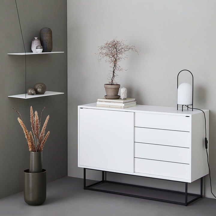 Virka Sideboard von Woud in weiß