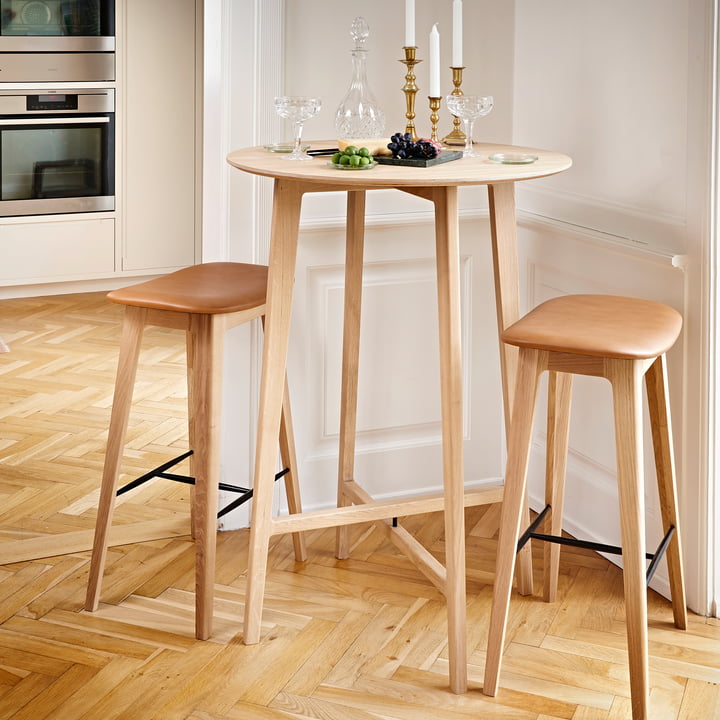 Die Nordic Barhocker von SACK it am Bartisch