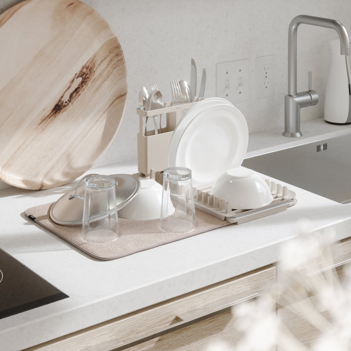 Udry over the Sink Geschirrkorb & Trockenmatte von Umbra