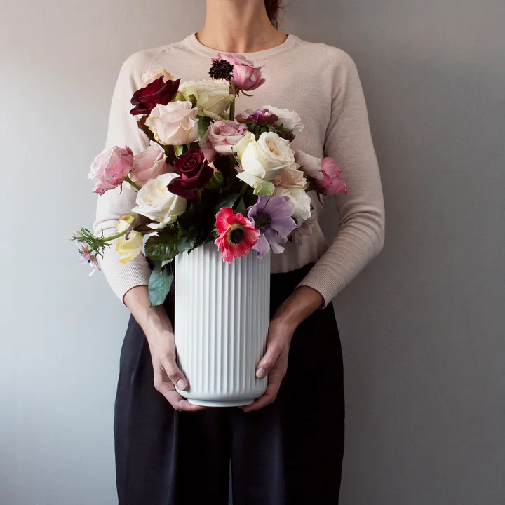 Lyngbyvase (weiß) von Lyngby Porcelæn