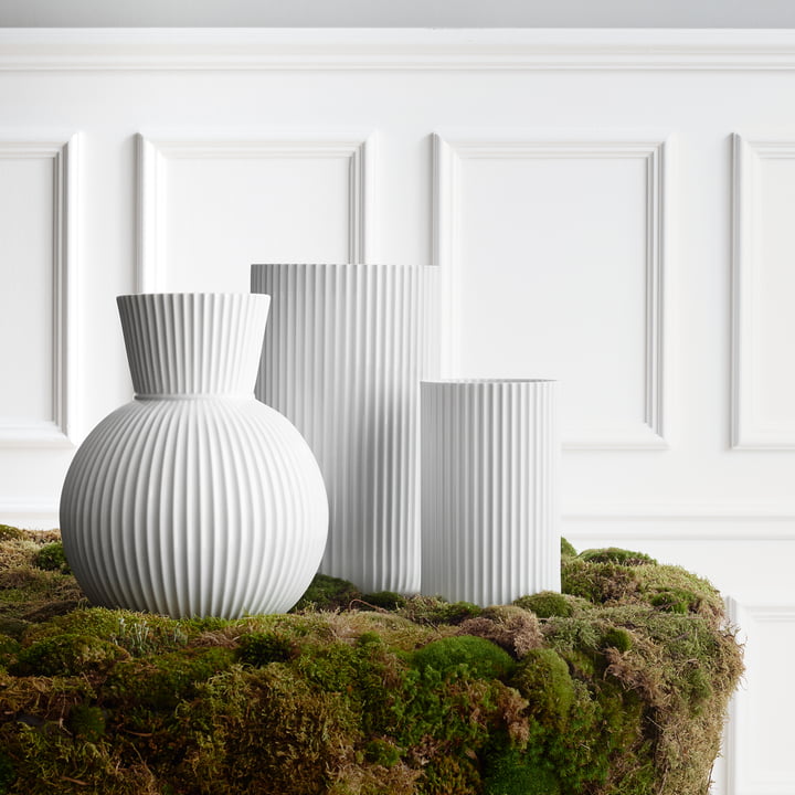 Lyngbyvase (weiß) von Lyngby Porcelæn
