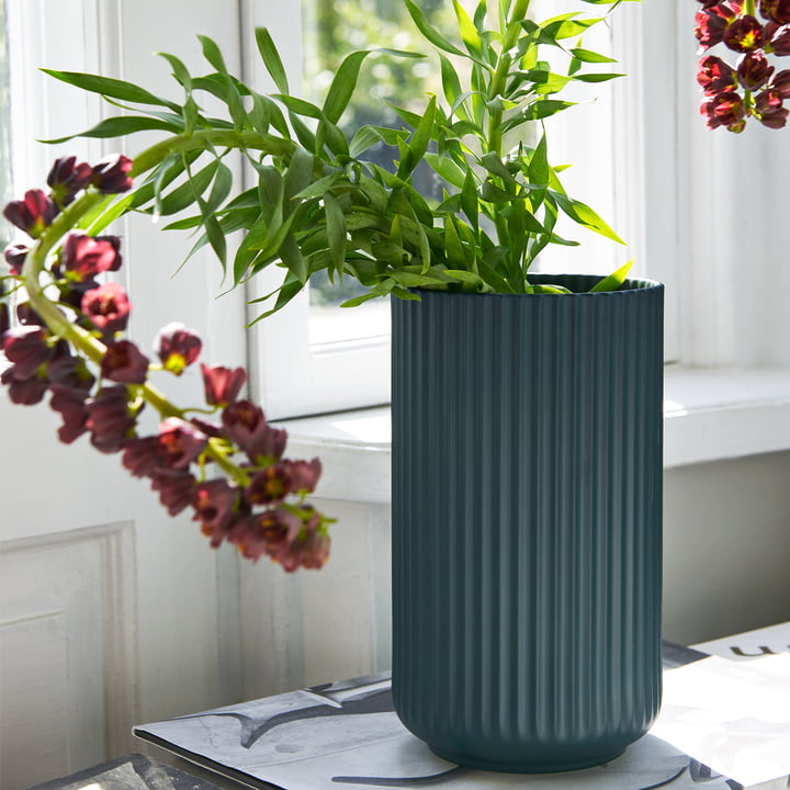 Lyngbyvase (grün) von Lyngby Porcelæn