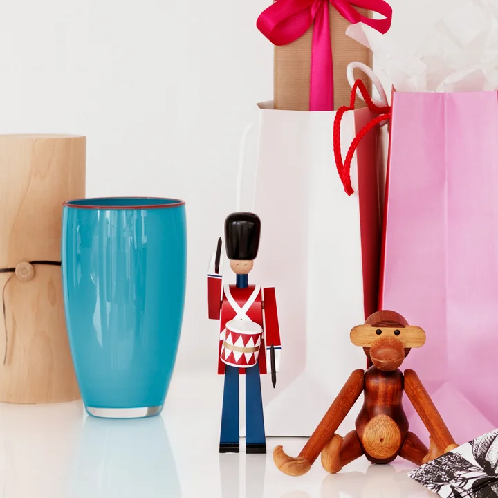 Farbenfroher Holzsoldat von Kay Bojesen