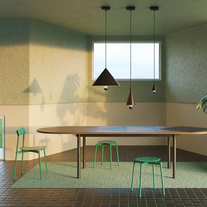 Fromme Hocker und Stuhl Outdoor von Petite Friture