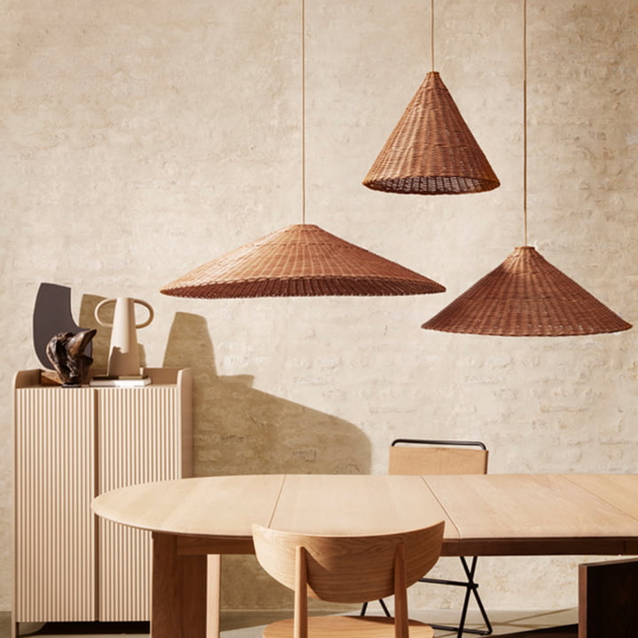 Dou Rattan Lampenschirm von ferm Living