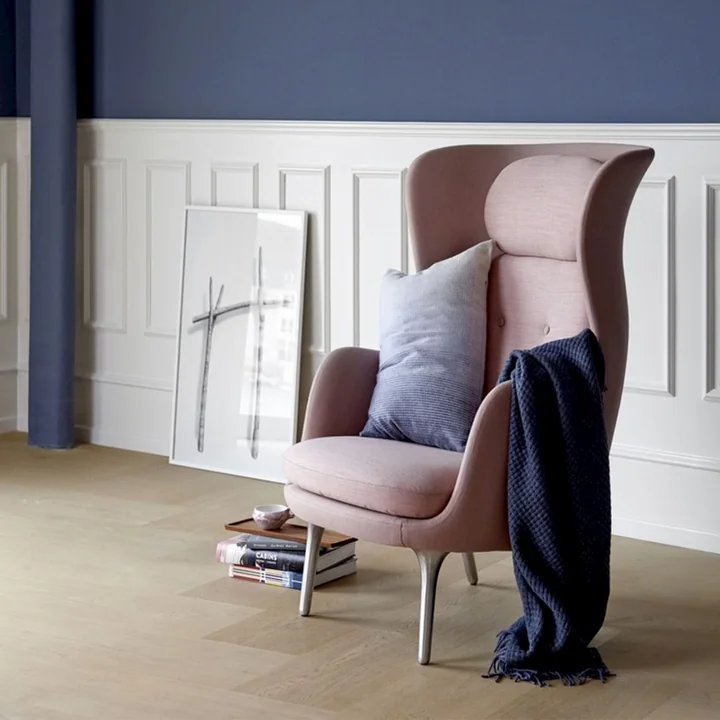 Basket Decke von Elvang in orion blue