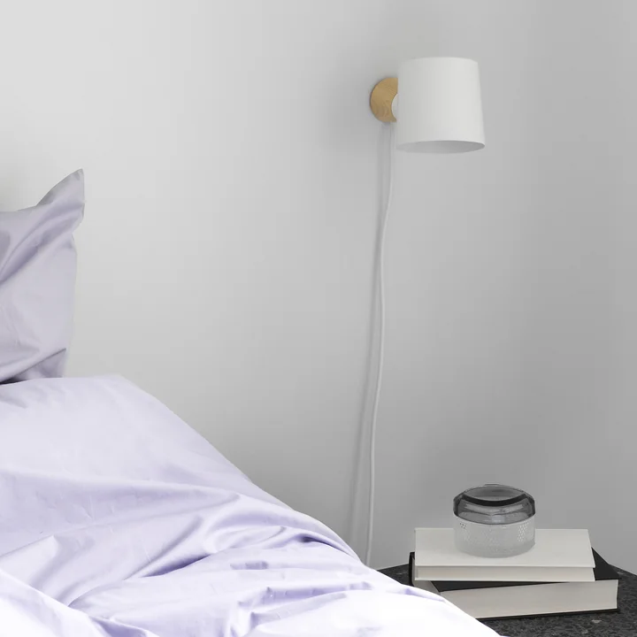 Rise Wandleuchte von Normann Copenhagen in weiß