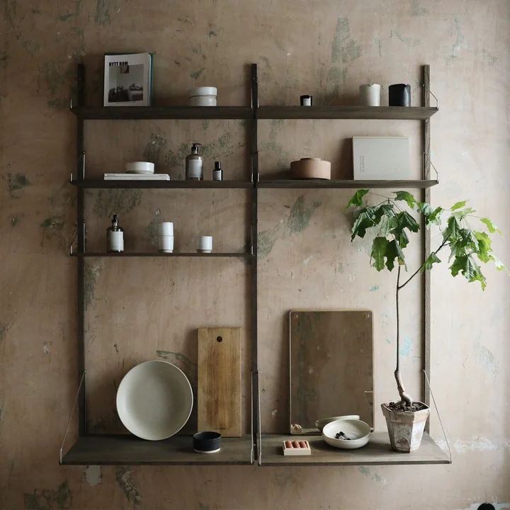 Library Regal von Frama in Eiche dunkel geölt