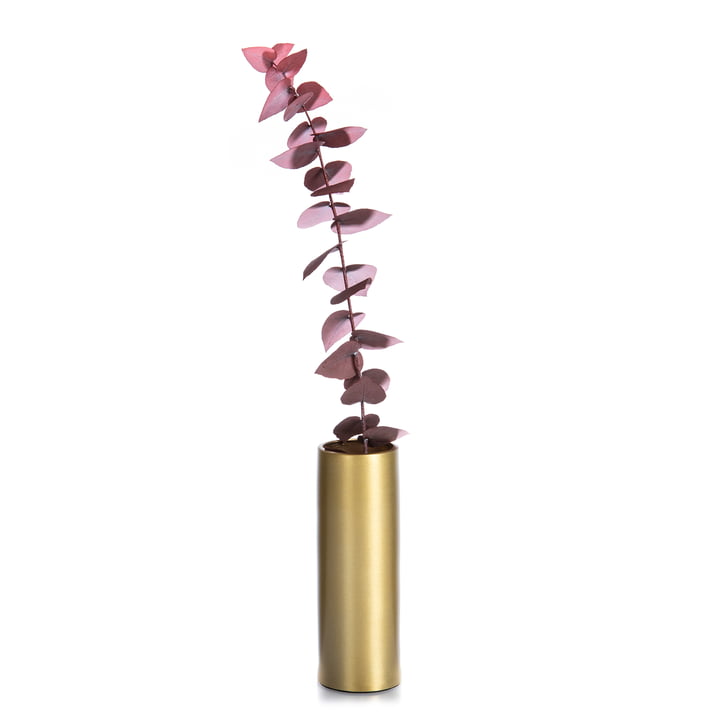 Stilvolle Vase im Metallic Look