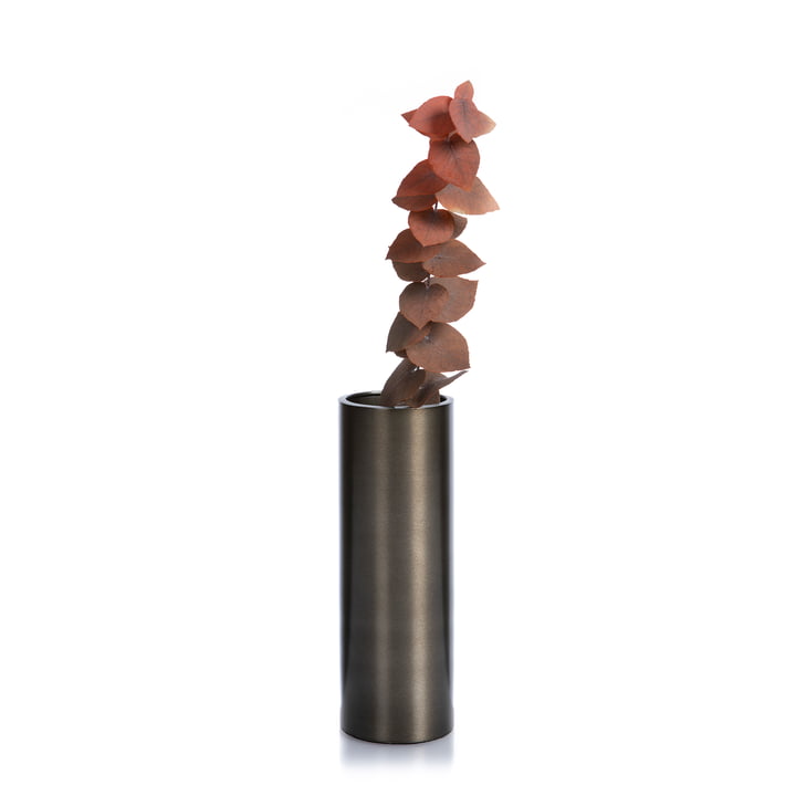 Stylische Vase aus Aluminium