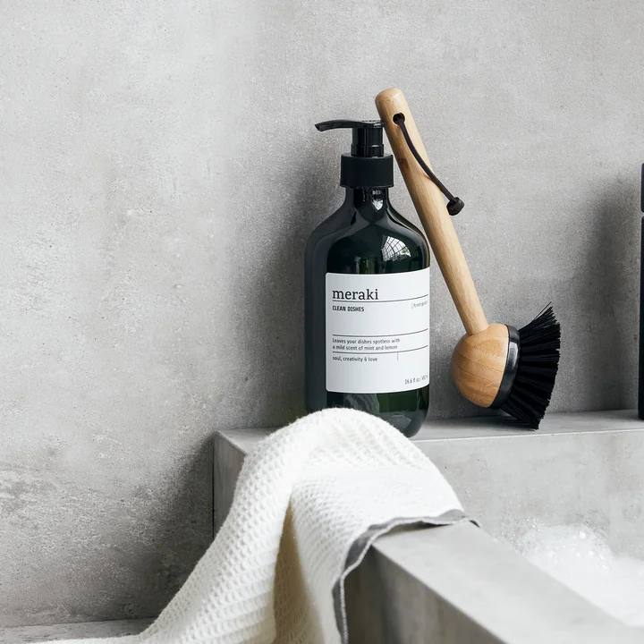 Geschenkeset mit Bürste und Spülmittel