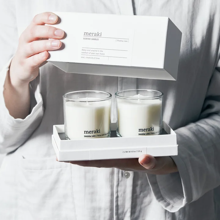 Duftkerzen im angenehmen Geschenkset