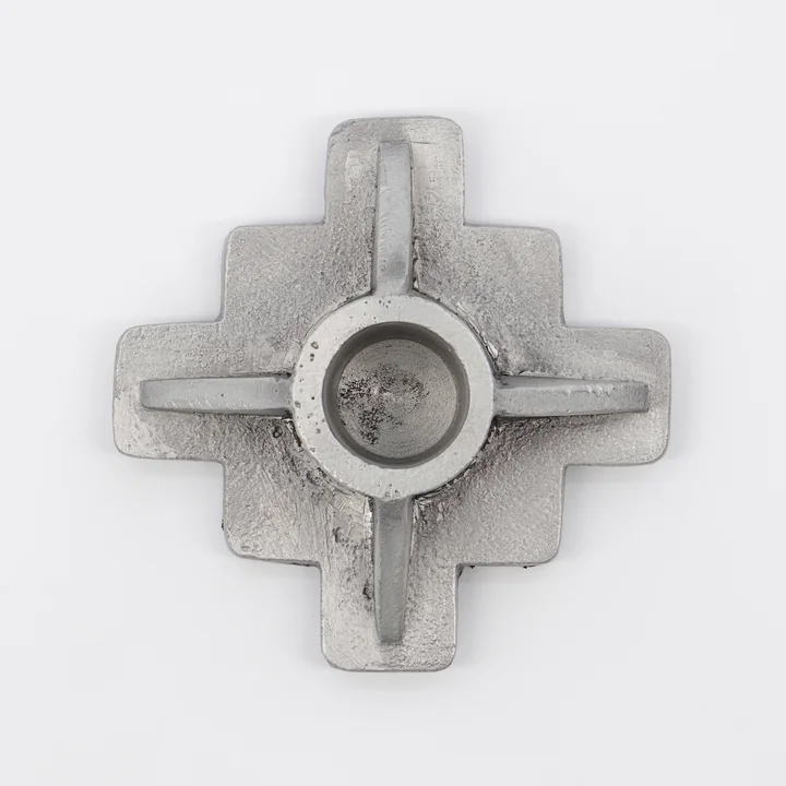 Castle Kerzenhalter von House Doctor in der Farbe grau