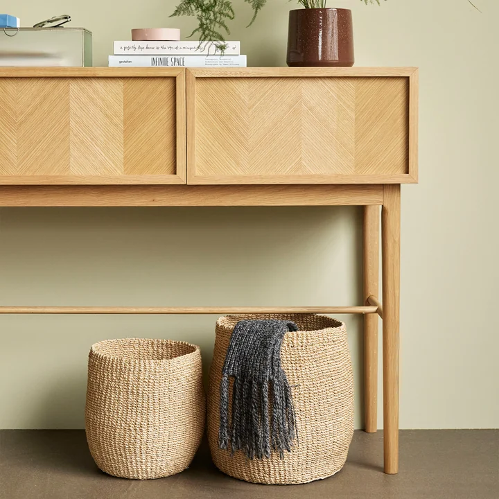 Zeitloser Konsolentisch aus Eichenholz