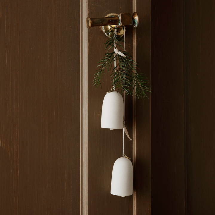 Keramikanhänger Glocken von Ferm Living