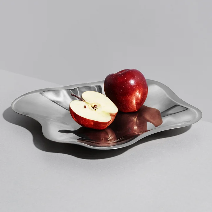 Aalto Schale Edelstahl von Iittala