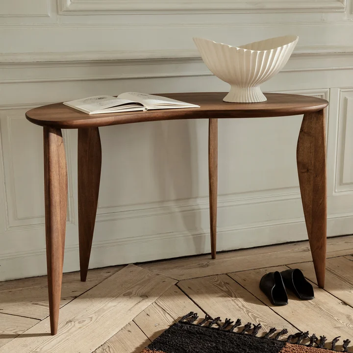 Fountain Dekoschale von Ferm Living in der Farbe off-white