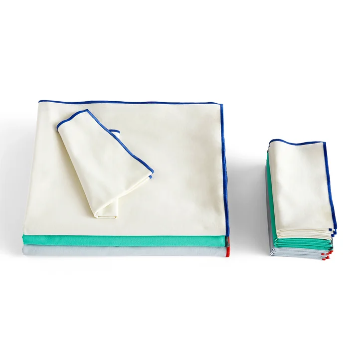 Outline Stoffservietten und Tischdecken von HAY