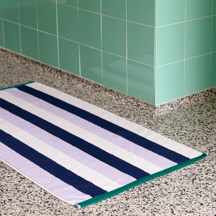 Trio Badematte von HAY in der Farbe lavendel