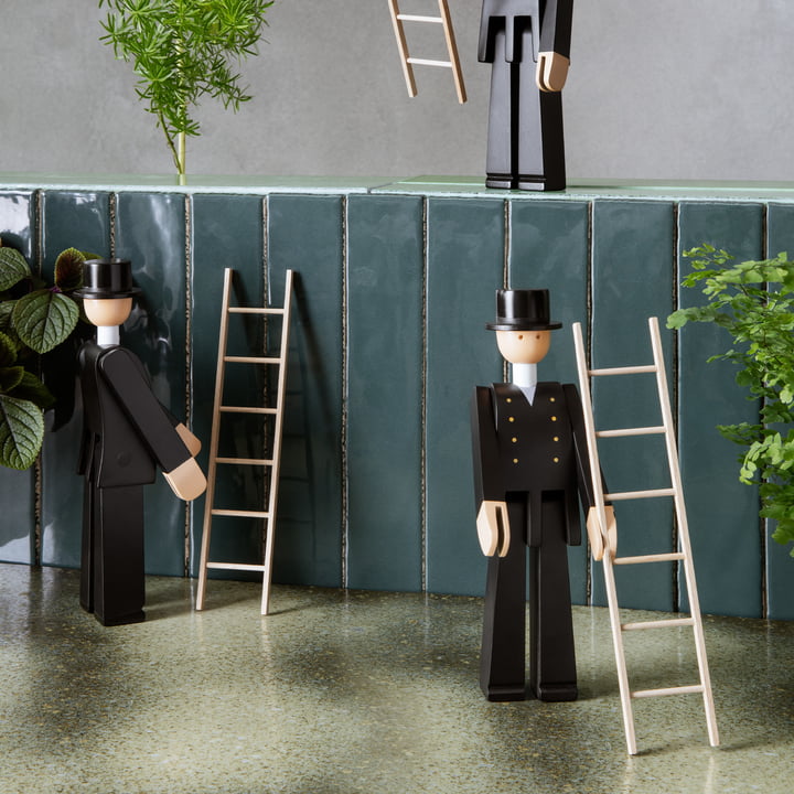Schornsteinfeger Holzfigur von Kay Bojesen