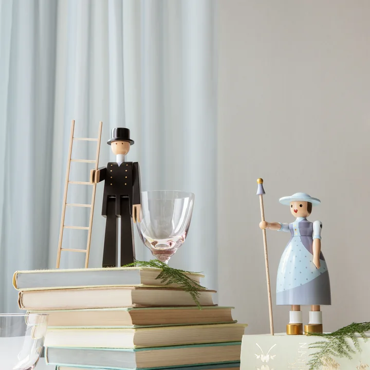 Schornsteinfeger Holzfigur von Kay Bojesen