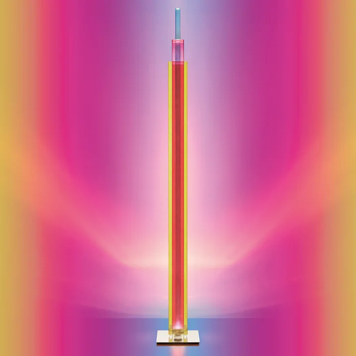 Uptown LED Stehleuchte von Foscarini in gelb / rot / blau