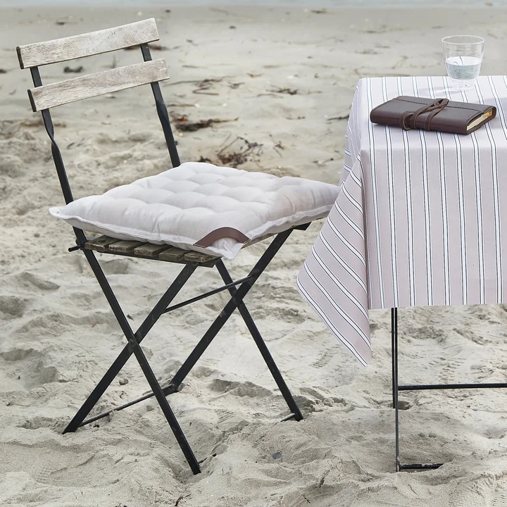 Melange Sitzkissen, 40 x 40 cm, beige von Södahl