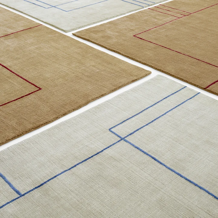 Cruise Teppich AP11 und AP12 von &Tradition