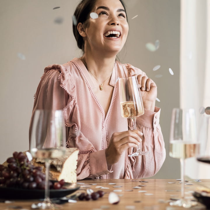 Vivid Senses Sekt- und Schaumweinglas, leicht & frisch von Zwiesel Glas