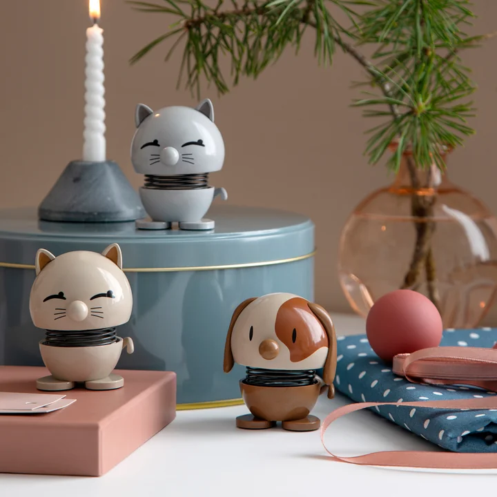 Dog & Cat Dekofigur von Hoptimist